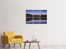 Laden Sie das Bild in den Galerie-Viewer, Leinwandbild 3-teilig Sprague Lake-Rocky Mountains