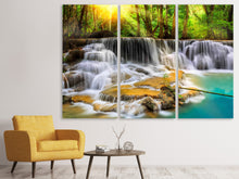 Laden Sie das Bild in den Galerie-Viewer, Leinwandbild 3-teilig Nationalpark Si Nakharin