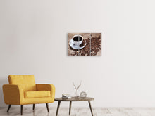 Laden Sie das Bild in den Galerie-Viewer, Leinwandbild 3-teilig Coffee