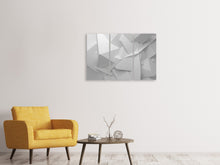 Laden Sie das Bild in den Galerie-Viewer, Leinwandbild 3-teilig 3D-Raster