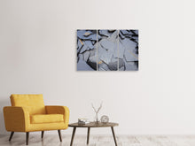 Laden Sie das Bild in den Galerie-Viewer, Leinwandbild 3-teilig Schieferplatten