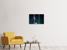 Laden Sie das Bild in den Galerie-Viewer, Leinwandbild 3-teilig Die Weisheit des Buddhas