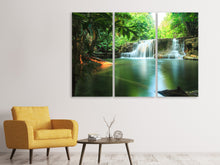 Laden Sie das Bild in den Galerie-Viewer, Leinwandbild 3-teilig Element Wasser