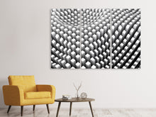 Laden Sie das Bild in den Galerie-Viewer, Leinwandbild 3-teilig 3D-Rasterdesign