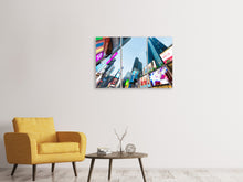 Laden Sie das Bild in den Galerie-Viewer, Leinwandbild 3-teilig Shopping in NYC