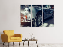 Laden Sie das Bild in den Galerie-Viewer, Leinwandbild 3-teilig Classic Car