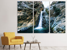 Laden Sie das Bild in den Galerie-Viewer, Leinwandbild 3-teilig Bewegtes Wasser