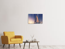 Laden Sie das Bild in den Galerie-Viewer, Leinwandbild 3-teilig Das Segelschiff