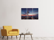 Laden Sie das Bild in den Galerie-Viewer, Leinwandbild 3-teilig Berlin