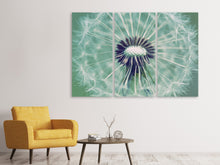 Laden Sie das Bild in den Galerie-Viewer, Leinwandbild 3-teilig Close Up Pusteblume