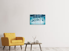 Laden Sie das Bild in den Galerie-Viewer, Leinwandbild 3-teilig Eiswürfel-Quadro