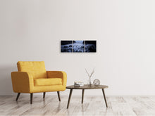 Laden Sie das Bild in den Galerie-Viewer, Panorama Leinwandbild 3-teilig Die Mystik des Meeres