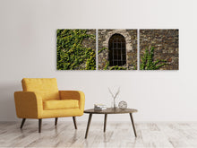 Laden Sie das Bild in den Galerie-Viewer, Panorama Leinwandbild 3-teilig Schlossturm