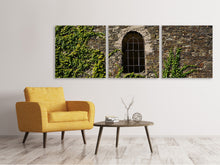 Laden Sie das Bild in den Galerie-Viewer, Panorama Leinwandbild 3-teilig Schlossturm