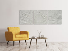 Laden Sie das Bild in den Galerie-Viewer, Panorama Leinwandbild 3-teilig Wand Textur