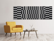 Laden Sie das Bild in den Galerie-Viewer, Panorama Leinwandbild 3-teilig Psychedelic Art 1