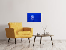 Laden Sie das Bild in den Galerie-Viewer, Leinwandbild Leuchtende Qualle