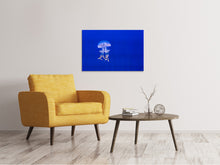 Laden Sie das Bild in den Galerie-Viewer, Leinwandbild Leuchtende Qualle