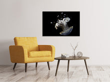 Laden Sie das Bild in den Galerie-Viewer, Leinwandbild Faszinierende Qualle