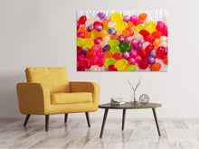 Laden Sie das Bild in den Galerie-Viewer, Leinwandbild Bunte Bonbons