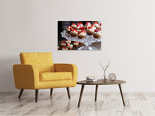 Laden Sie das Bild in den Galerie-Viewer, Leinwandbild Mini Kuchen