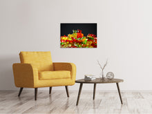 Laden Sie das Bild in den Galerie-Viewer, Leinwandbild Bunte Gummibärchen