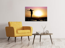 Laden Sie das Bild in den Galerie-Viewer, Leinwandbild Freiheit am Meer