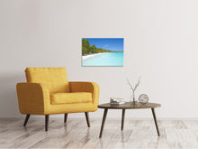 Laden Sie das Bild in den Galerie-Viewer, Leinwandbild Strand Spaziergang