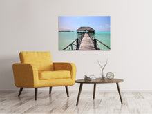 Laden Sie das Bild in den Galerie-Viewer, Leinwandbild Strand Paradies