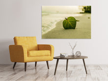 Laden Sie das Bild in den Galerie-Viewer, Leinwandbild Strand-Blatt
