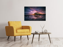 Laden Sie das Bild in den Galerie-Viewer, Leinwandbild Faszinierende Landschaft am Meer