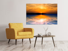 Laden Sie das Bild in den Galerie-Viewer, Leinwandbild Fantastische Abendstimmung