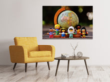 Laden Sie das Bild in den Galerie-Viewer, Leinwandbild Kinderwelt