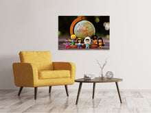 Laden Sie das Bild in den Galerie-Viewer, Leinwandbild Kinderwelt