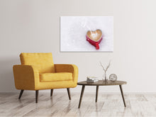Laden Sie das Bild in den Galerie-Viewer, Leinwandbild Kaffee und Liebe