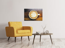 Laden Sie das Bild in den Galerie-Viewer, Leinwandbild Kaffee-Pause