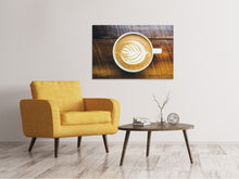 Laden Sie das Bild in den Galerie-Viewer, Leinwandbild Kaffee-Pause
