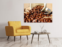 Laden Sie das Bild in den Galerie-Viewer, Leinwandbild Geröstete Kaffeebohnen