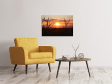 Laden Sie das Bild in den Galerie-Viewer, Leinwandbild Entzückender Sonnenuntergang