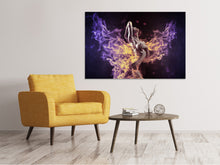 Laden Sie das Bild in den Galerie-Viewer, Leinwandbild Spiel mit dem Feuer