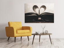 Laden Sie das Bild in den Galerie-Viewer, Leinwandbild Retro Papier