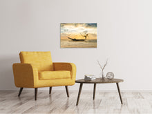 Laden Sie das Bild in den Galerie-Viewer, Leinwandbild Kunstvoller Fischer