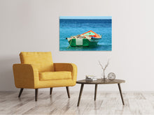 Laden Sie das Bild in den Galerie-Viewer, Leinwandbild Ein Fischerboot