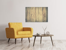 Laden Sie das Bild in den Galerie-Viewer, Leinwandbild Bretter Wand