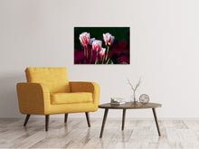 Laden Sie das Bild in den Galerie-Viewer, Leinwandbild Die Schönheit der Tulpen