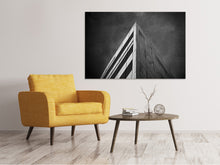 Laden Sie das Bild in den Galerie-Viewer, Leinwandbild Close Up Moderne Architektur