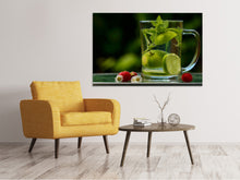 Laden Sie das Bild in den Galerie-Viewer, Leinwandbild Gesundes Wasser
