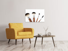 Laden Sie das Bild in den Galerie-Viewer, Leinwandbild Make-up Pinsel