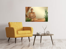 Laden Sie das Bild in den Galerie-Viewer, Leinwandbild XL Buddha