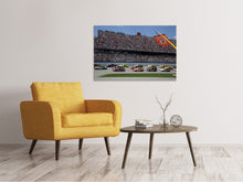 Laden Sie das Bild in den Galerie-Viewer, Leinwandbild Autorennen in Nascar